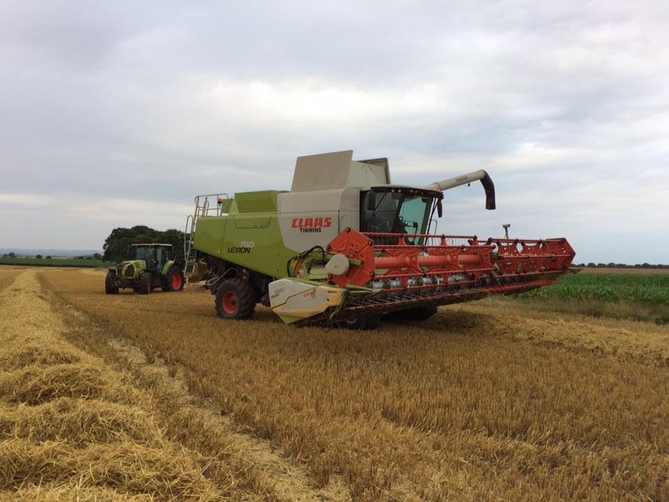 K W Timmins agricultural contracting services in Lincolnshire